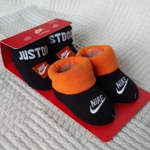 Nike's and Jordan's Newborn/Infant 2-Pack Booties